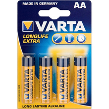 Батарейки VARTA LongLife Extra AA 4 шт (4106101414)