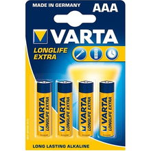 Батарейки VARTA LongLife Extra AAA 4 шт (4103101414)