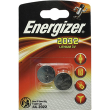 Батарейки ENERGIZER CR2032 Lithium 2шт. (637986)