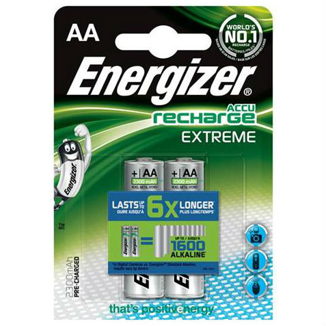 Акумулятор ENERGIZER AA 2300 Pre-Ch Extreme 2 шт (E300624500)