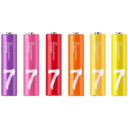 Батарейки ZMI Rainbow AAA batteries 24 шт Электрохимическая система щелочная (L)