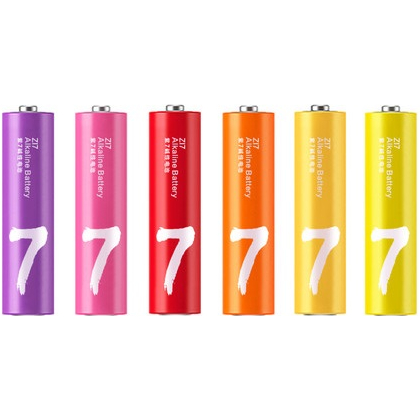 Батарейки ZMI Rainbow AAA batteries 6 шт Электрохимическая система алкалиновая (L)