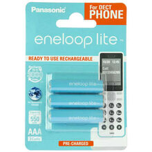 Аккумуляторы ENELOOP Panasonic Lite R03/AAA 550mAh 3bl Dectseries