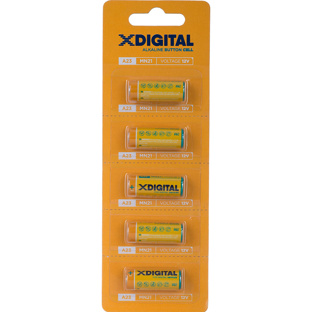 Батарейки X-DIGITAL A23 (12V) 1х5 шт