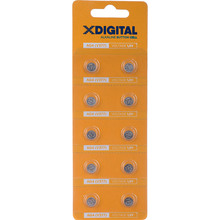 Батарейки X-DIGITAL AG4 (V377) 1х10 шт