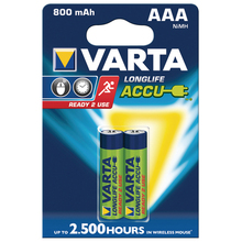 Аккумулятор VARTA AAA NiMh 800mAh (56703101402)