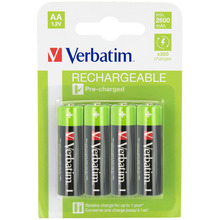 Аккумуляторы VERBATIM AA R6 2600 mAh 1x4 шт (49941)