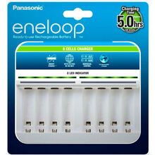 Зарядное устройство ENELOOP Panasonic Advanced Charger на 8 каналов (BQ-CC63E)