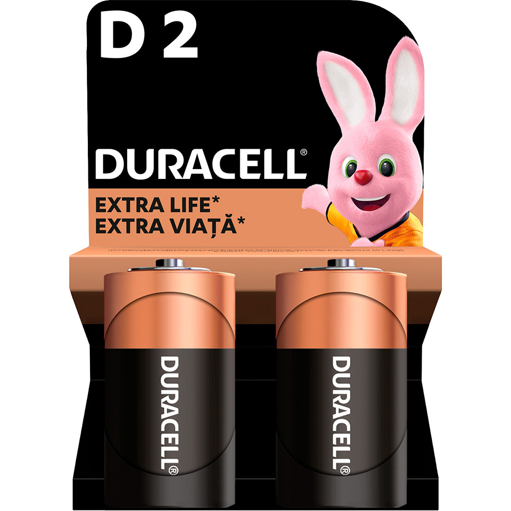 Батарейки Duracell D LR20/MN1300 2 шт (81545439)