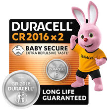 Спеціальна літієва батарейка DURACELL CR2016 3В 2 шт (5003006)