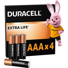 Лужні батарейки DURACELL AAA 4 шт (81545421)