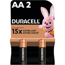 Батарейки DURACELL LR06 MN1500 щелочные (81545393) 1х2 шт.