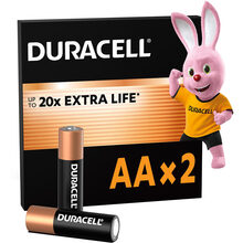 Батарейки DURACELL LR06 MN1500 лужні 2 шт (81545393)