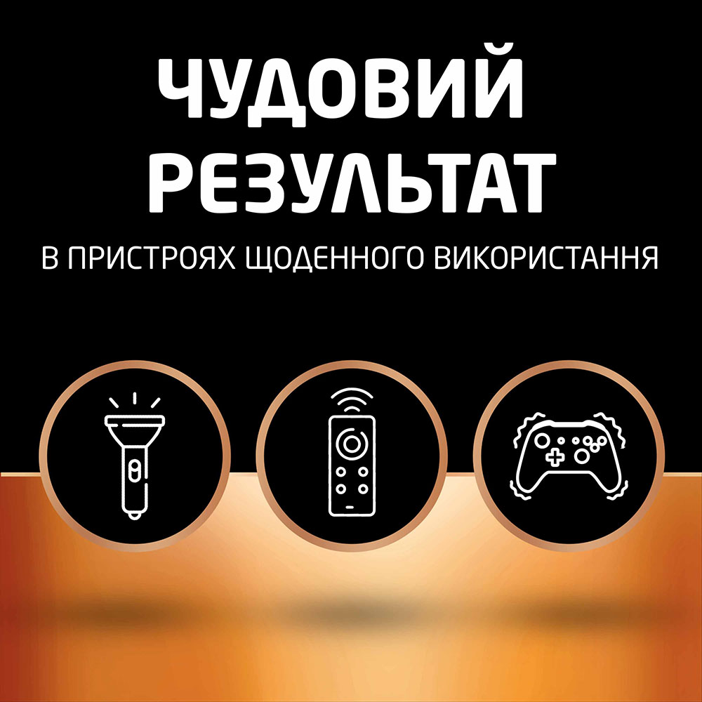Лужні батарейки DURACELL AA 6 шт (81545408) Вольтаж 1.5