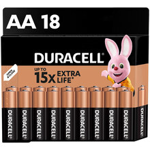 Щелочные батарейки DURACELL AA 18 шт (5002770)