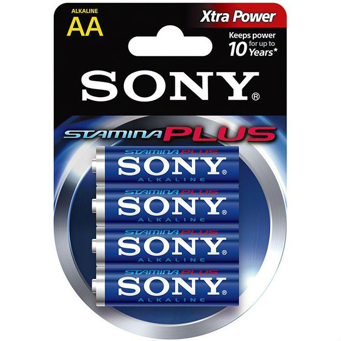 Батарейки SONY LR 6 Stamina Plus (AM3B4D) 4 шт.