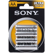 Батарейка SONY R 6 4 шт (SUM3NUB4A)