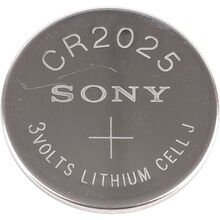 Батарейка SONY СR2025 Lithium уп. 1х5 шт. (CR2025BEA)