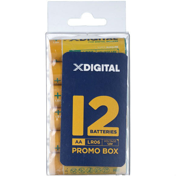 Батарейки X-DIGITAL LR 06 (LR06 1x12 pcs)