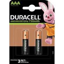 Аккумуляторы DURACELL HR03 (AAA) 750mAh (5000186)