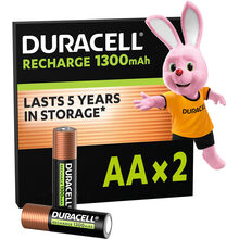 Акумулятори DURACELL AA 1300 mAh 2 шт (5000177)