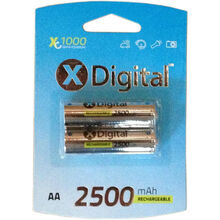 Батарейки X-DIGITAL HR06 Ni-MH 2500mAh (HR03 2500)