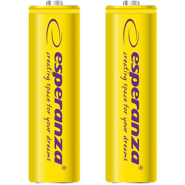 Аккумулятор ESPERANZA Ni-MH AA 2000 mAh EZA103Y (2927263)