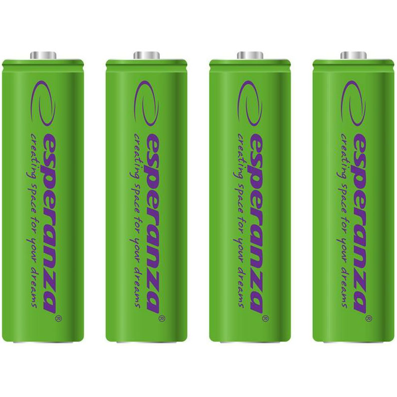 Аккумулятор ESPERANZA Ni-MH AA 2000 mAh EZA104G (2927265)