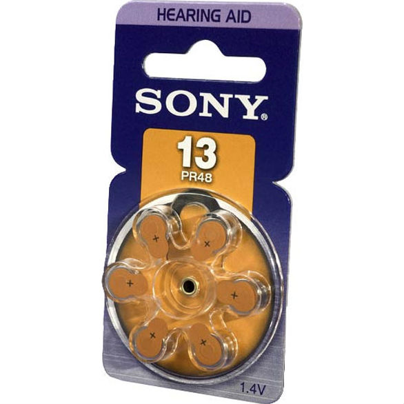 Батарейка SONY PR13D6A уп. 6 шт. (PR13D6A/PR13D6N)