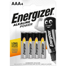 Батарейки ENERGIZER AAA Alkaline Power 4 шт (E300132607)