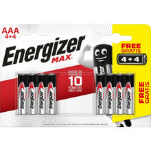 Батарейки ENERGIZER AAA MAX 4+4 шт (Е301533900)