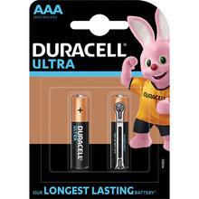 Батарейки DURACELL LR03 MX2400 KPD 02*10 Ultra щелочные (5000394060425) 2 шт
