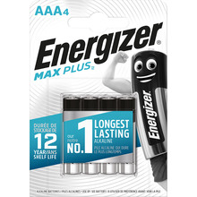 Батарейки ENERGIZER AAA Max Plus уп. 4шт. (E301321400)