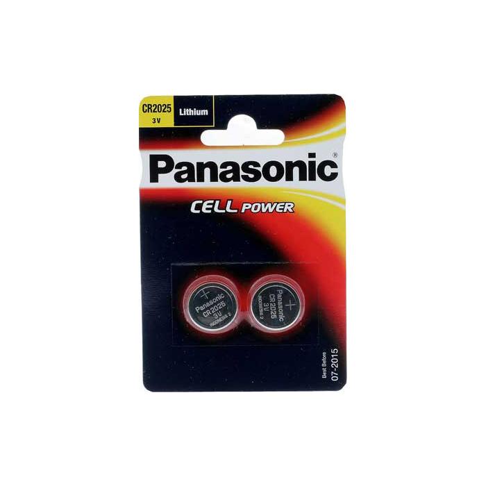 Батарейки PANASONIC CR2025 1X2