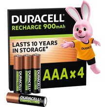 Акумулятори DURACELL Rechargeable AAA 900 мАг 4 шт (5005015)