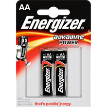 Батарейки ENERGIZER Alkaline Power AA 2 шт (E300133002)