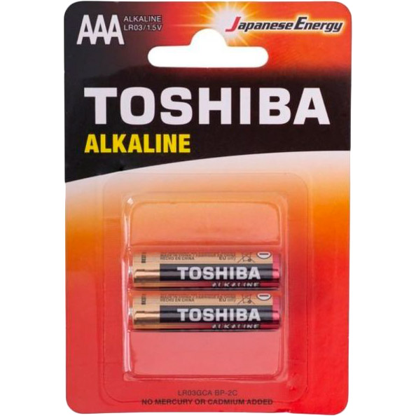 Батарейки TOSHIBA LR03 Economy Alkaline BP (159939)