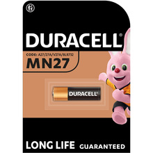 Специализированная щелочная батарейка Duracell MN27 12V, (A27 / 27A / V27A / 8LR732) 1 шт (5007388)