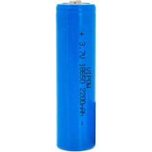 Аккумулятор Vipow 18650 2200 mAh (ICR18650-2200MAHTT)