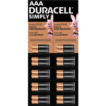 Лужні батарейки DURACELL AAA 20 шт (5011646)