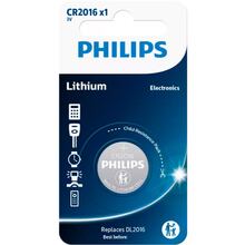 Батарейка Philips Lithium CR 2016 1 шт (CR2016/01B)