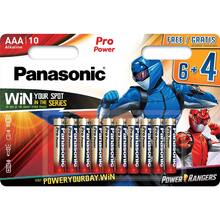 Батарейки Panasonic Pro Power 10 шт Power Rangers (LR03XEG/10B4FPR)