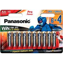Батарейки Panasonic Pro Power 10 шт Power Rangers (LR6XEG/10B4FPR)