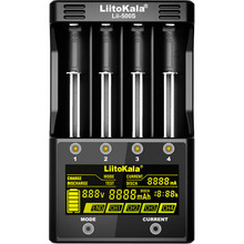 Зарядний пристрій LIITOKALA 4 Slots LCD-дисплей (Lii-500S)