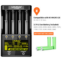 Зарядное устройство LIITOKALA 4 Slots LCD-дисплей (Lii-500S)