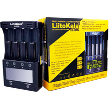 Зарядное устройство LIITOKALA 4 Slots LCD-дисплей (Lii-500S)