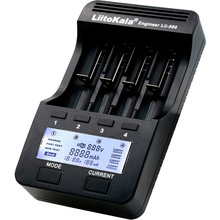 Зарядний пристрій LIITOKALA 4 Slots LCD-дисплей (Lii-500)