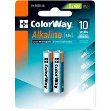 Батарейки  COLORWAY Alkaline Power LR 03 (ААА) 2 шт (CW-BALR03-2BL)