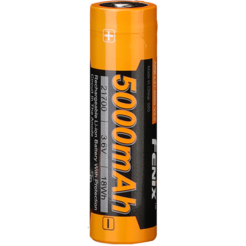 Акумулятор FENIX Li-Ion 21700 5000 мАг 1 шт (ARB-L21-5000V20) Акумулятор FENIX Li-Ion 21700 5000 мАг 1 шт (ARB-L21-5000V20)
