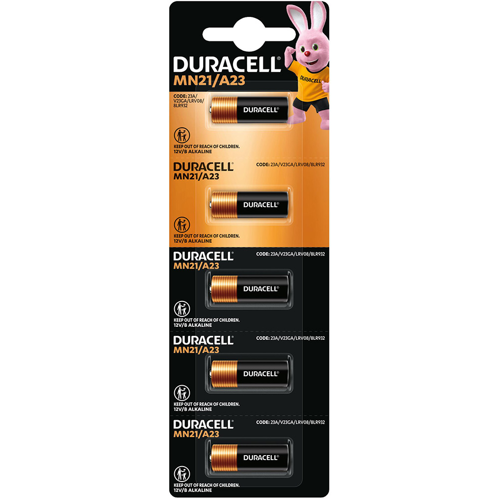 Батарейки DURACELL MN21 5 шт (5008183)